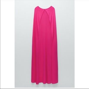Limited edition Zara cape dress